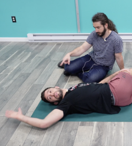 arm sweep exercise for jiu jitsu mobility